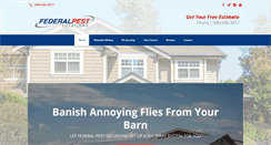Desktop Screenshot of federalpestsolutions.com